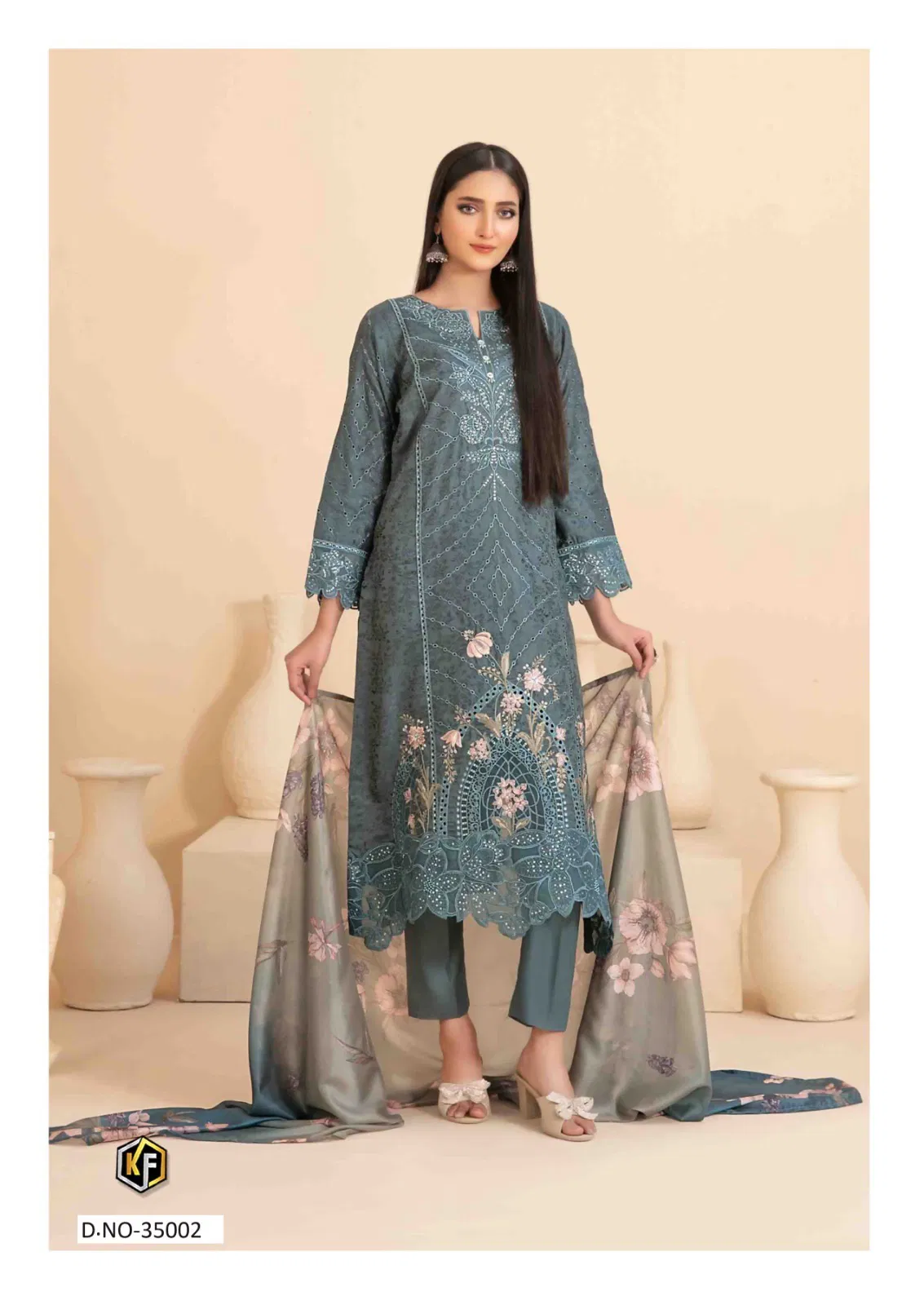 Maria B Vol 35 By Keval Fab Lawn Cotton Printed Dress Material Wholesale Online